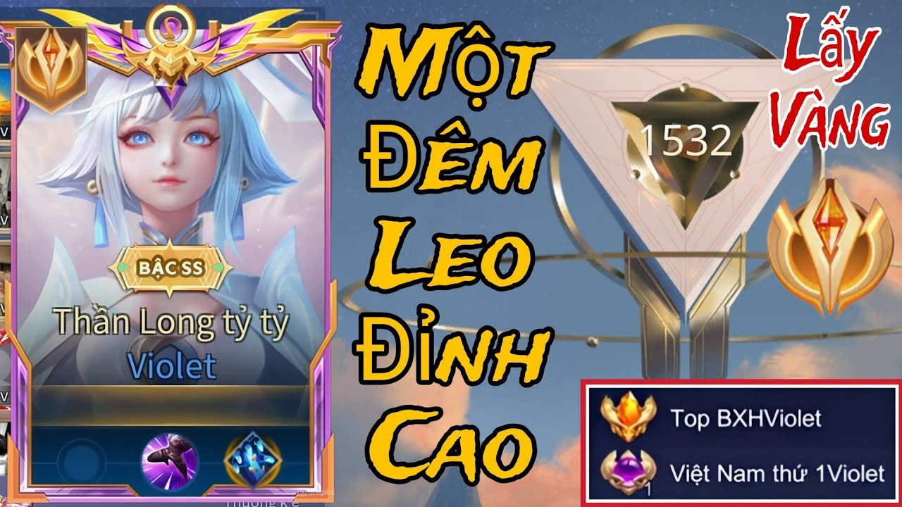 Comeback 1 Đêm Leo Đỉnh Cao Lấy Vàng Của TOP 1 Violet - Part 1