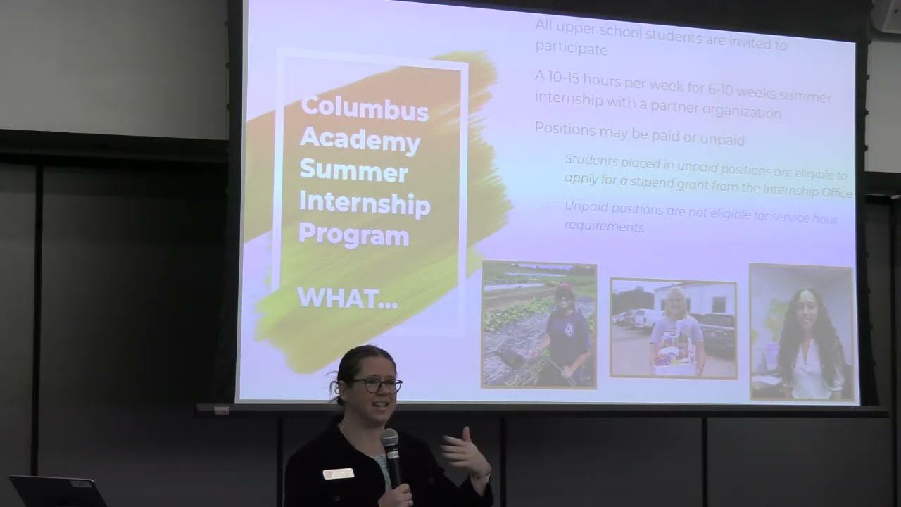 College Counseling Parent Coffee on Internships & Summer Enrichment