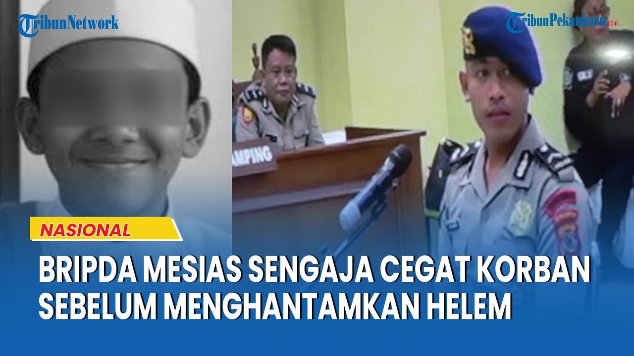 Bripda Mesias Penganiaya Siswa MTS Sampaikan Permintaan Maaf di Sidang Etik Polri