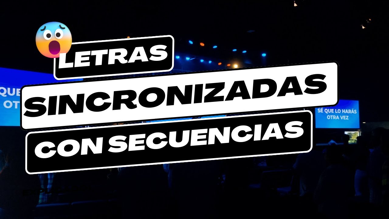 ¡AUTOMATIZA LAS LETRAS DE TU IGLESIA! - Ableton Live + Propresenter