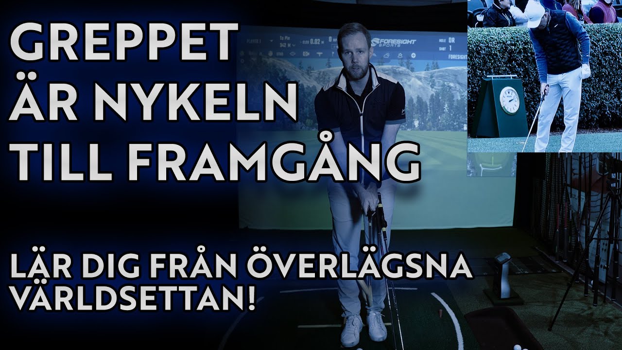 Hitta ditt perfekta grepp! Lär dig från Scottie Scheffler