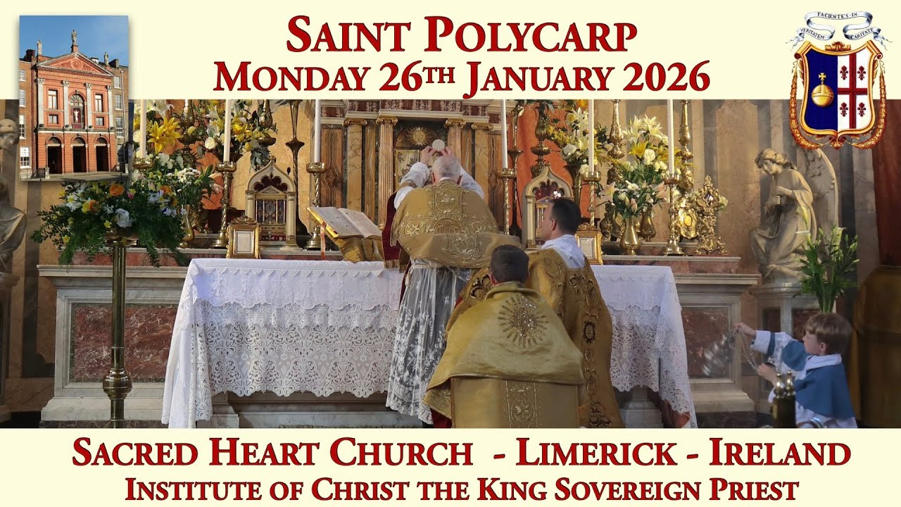 Monday 26th January 2026: Saint Polycarp