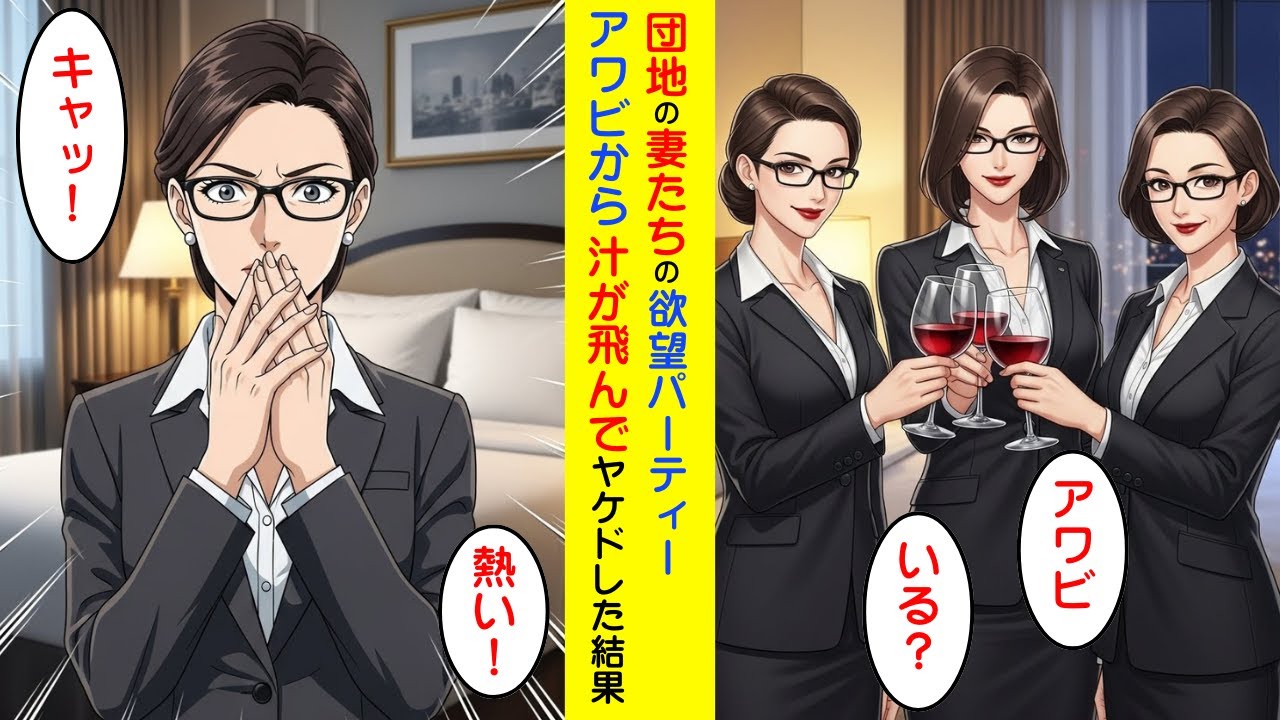 【漫画】団地の妻たちのBBQパーティーに参加したら、酔って妻たちが暴走した結果【ラブコメ】
