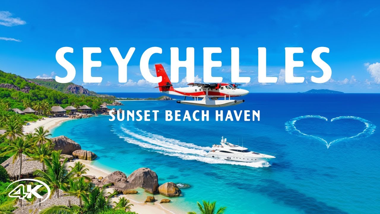 [4K] Seychelles 2025 🇸🇨 Tropical Paradise & Stunning Coastlines Aerial Views - Wonder Places 4K