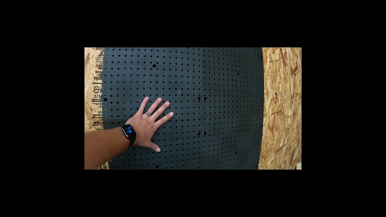 Plastic Peg Board #Short
