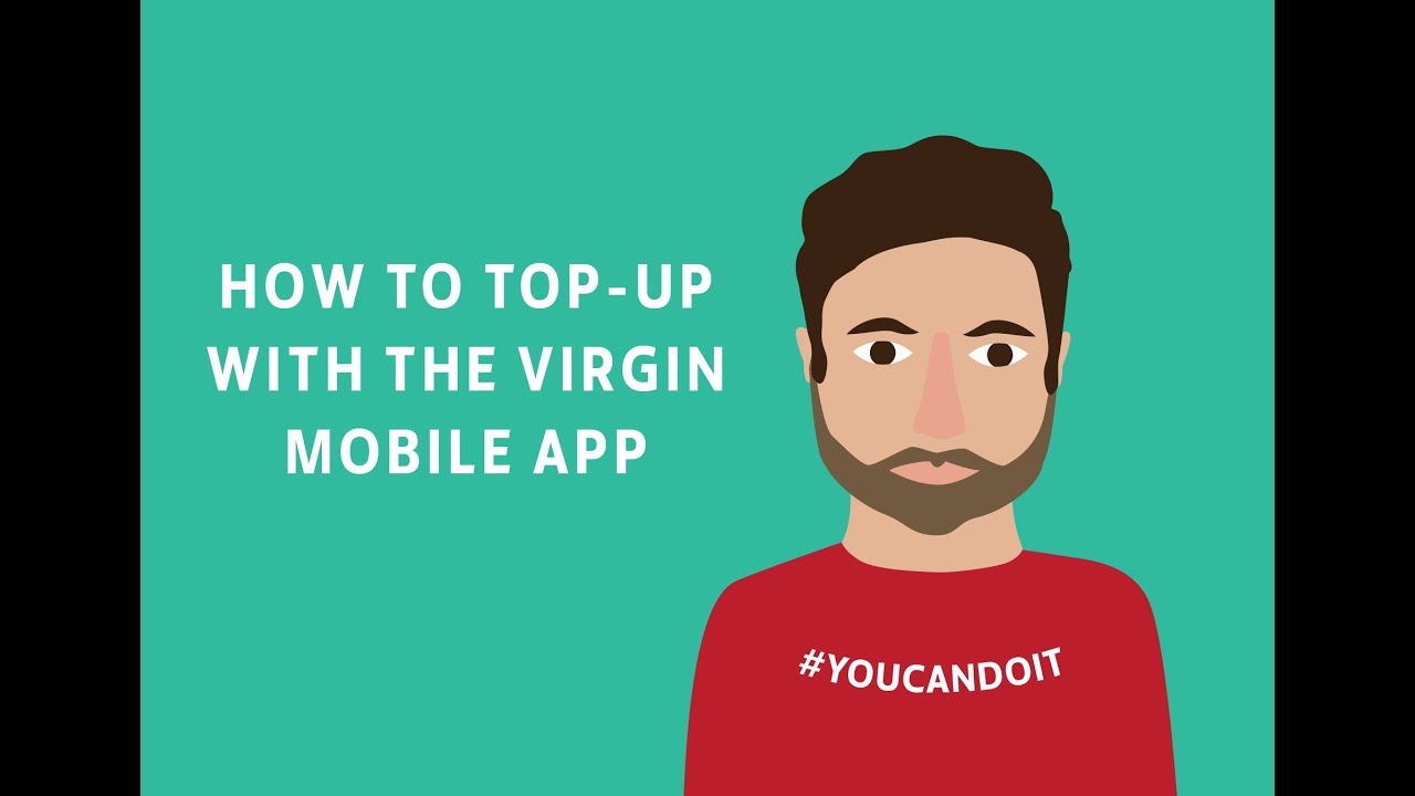 How to top-up your Virgin Mobile via the Virgin Mobile app