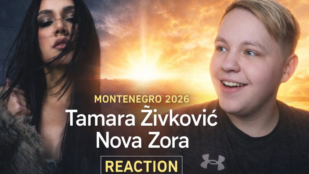 Tamara Živković - Nova Zora | EUROVISION 2026 ( MONTENEGRO 🇲🇪 ) РЕАКЦІЯ