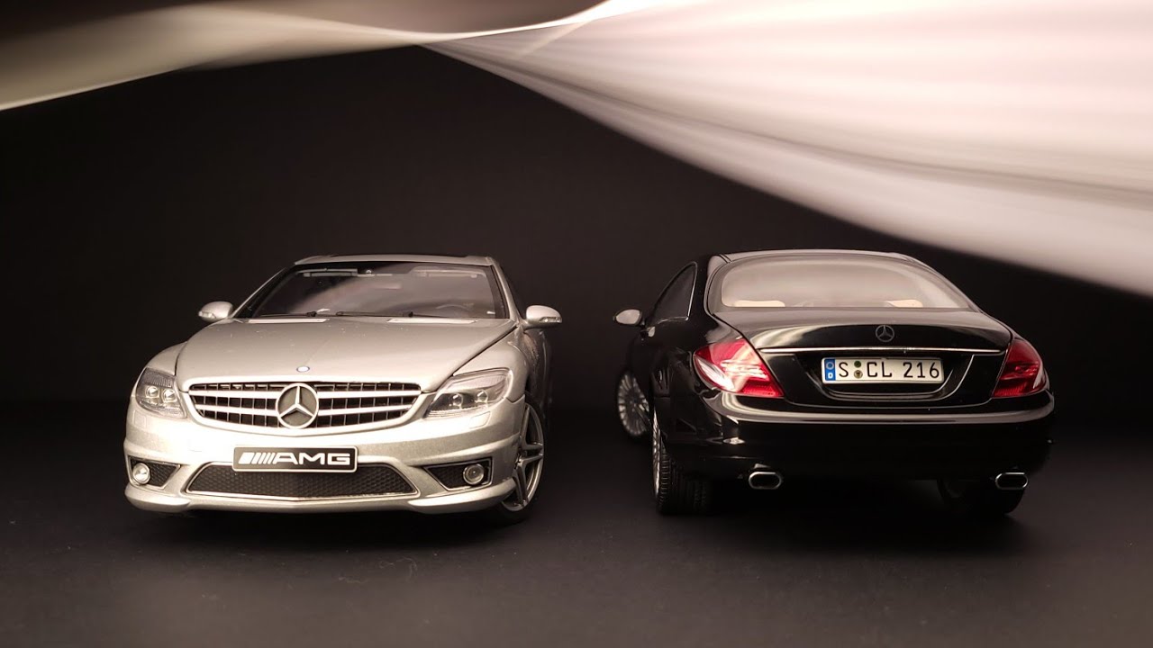 AUTOart Mercedes CL63 AMG VS AUTOart CL500 By Scale Reviews