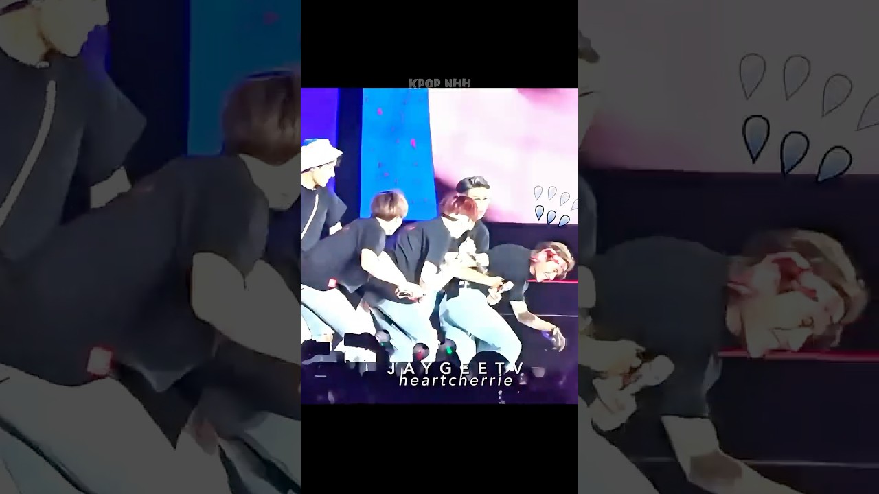 V Fell To The Floor And BTS's Reaction Is So Priceless 😂😂 #shorts #bts #taehyung