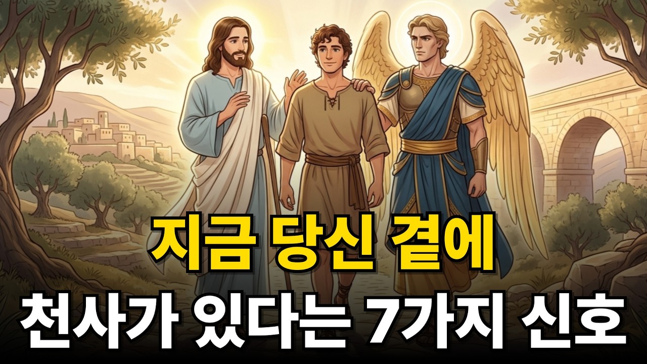 지금 나의 곁에 천사가 있다는 7가지 성경적 신호