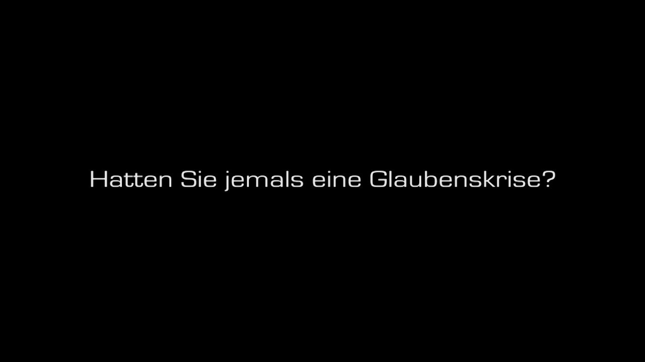Niklaus Brantschen - Hatten Sie jemals eine Glaubenskrise?