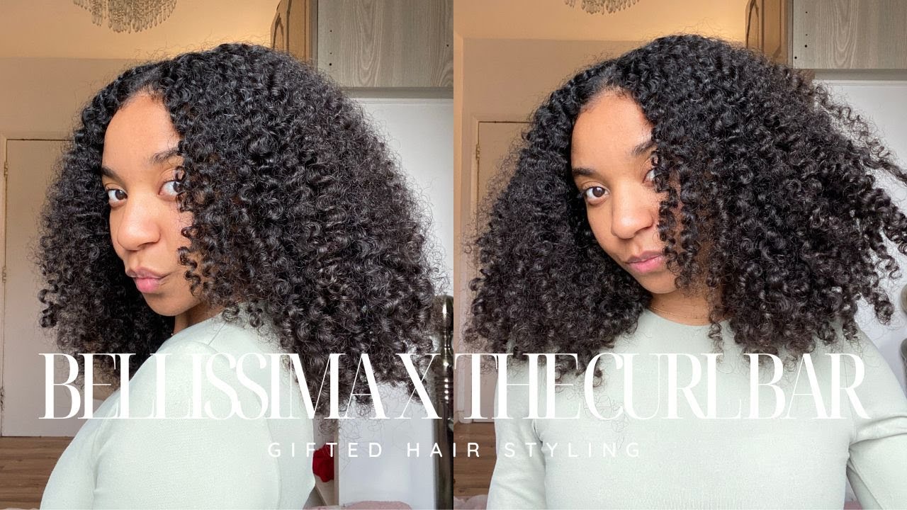 let's go to a BELLISSIMA X THE CURL BAR hair styling  🧖🏽‍♀️✨🎀💅🏼| gifted