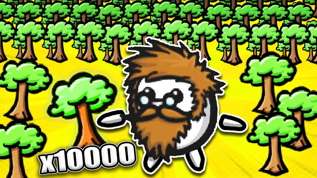 What Could Go Wrong With 10000+ Trees in Brotato Mod