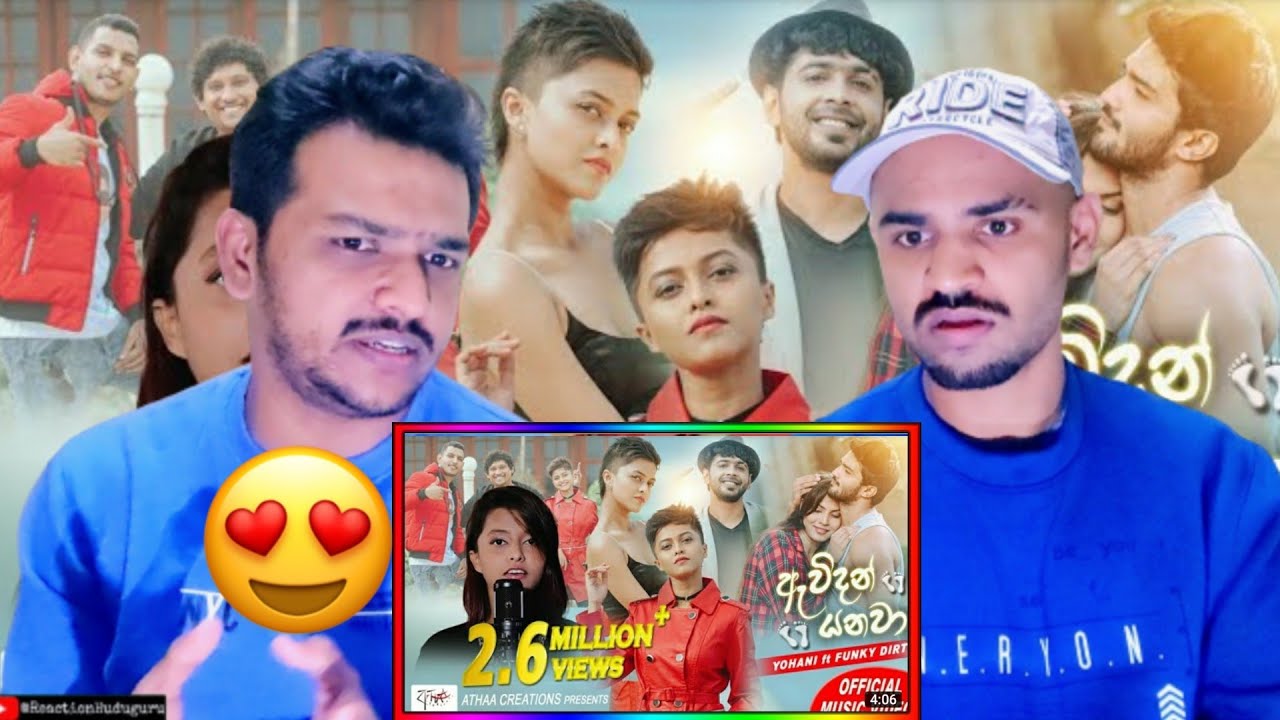 Awidan Yanawa | ඇවිදන් යාවාව🔥| Yohani ft. Funky Dirt | Official video (English Subtitles) (REACTION)