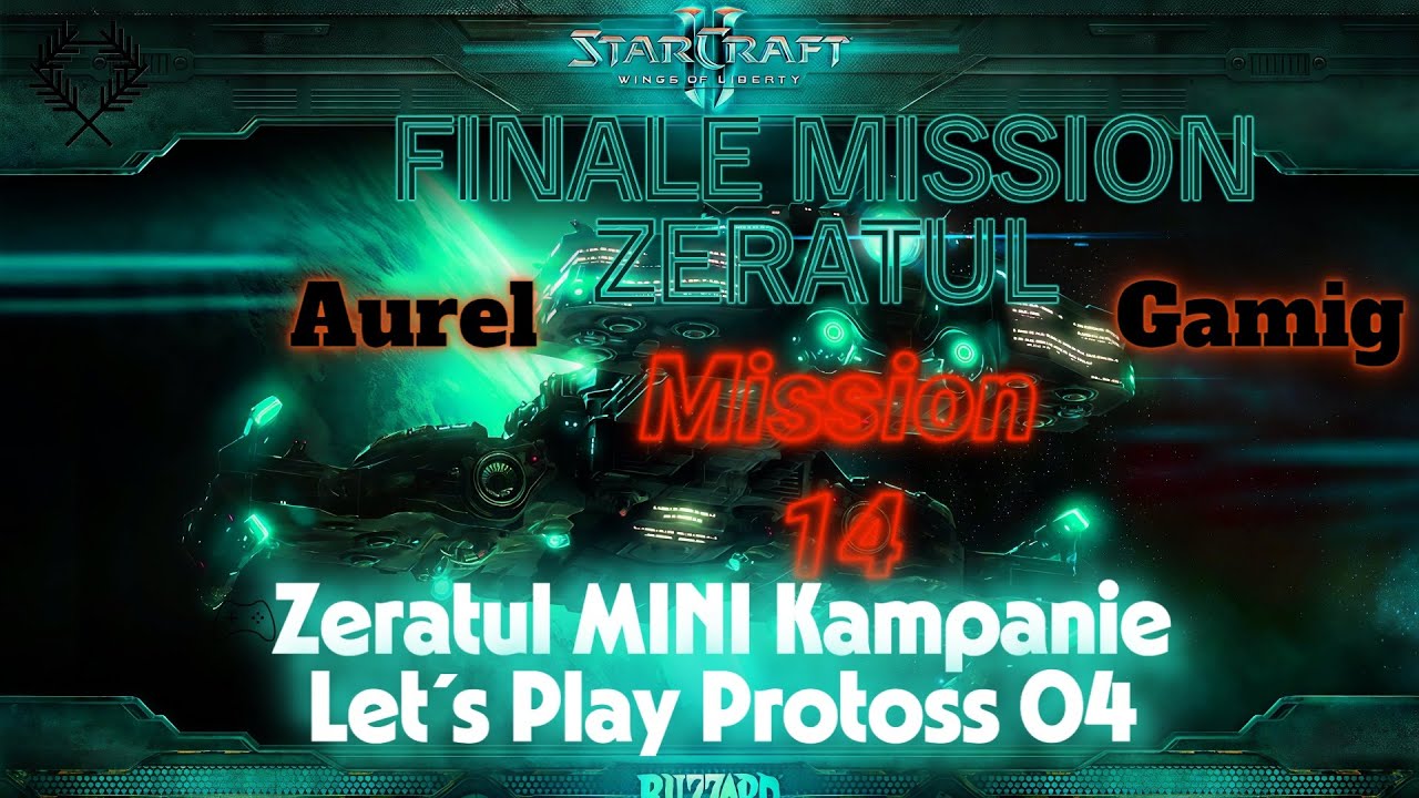 Starcraft 2 WoL Mission 14 In Utter Darkness Zeratul Minikampanie 04  – Epische RTS-Story in 4K -dt.