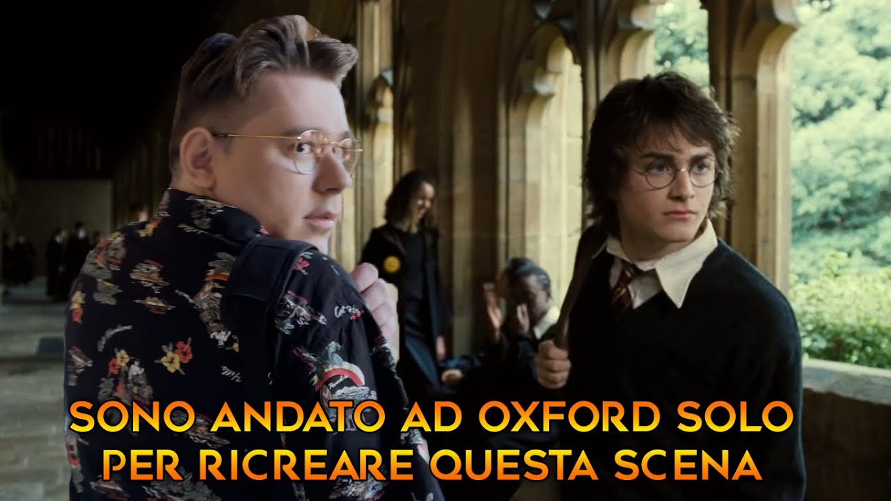 Sono andato ad OXFORD solo per ricreare la miglior scena di HARRY POTTER
