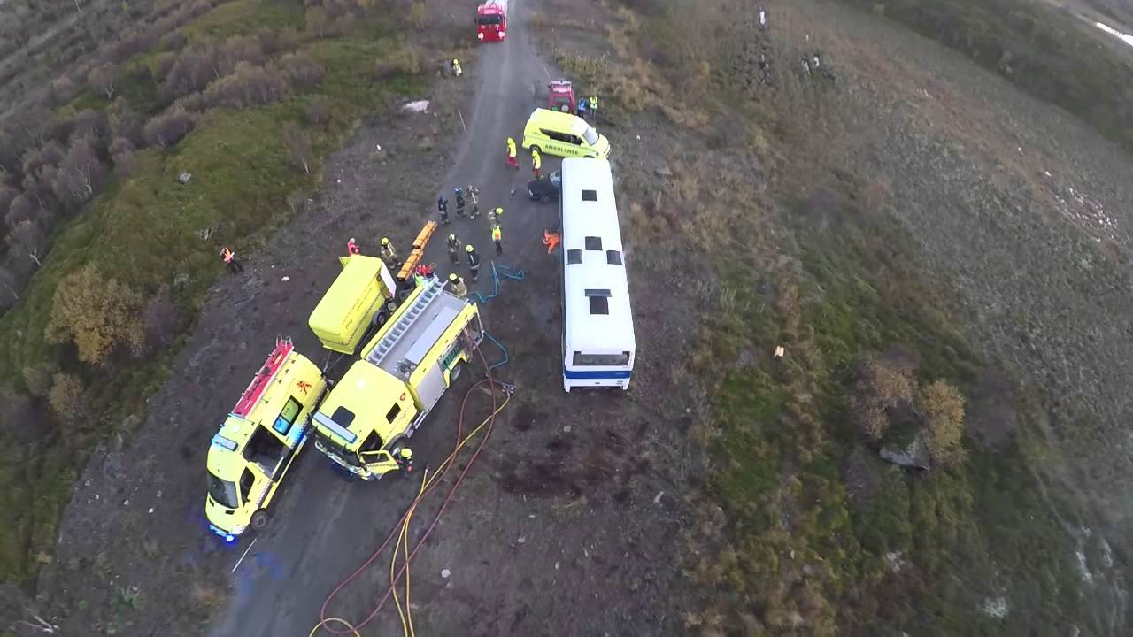 Havariøvelse Avinor Leknes 2015