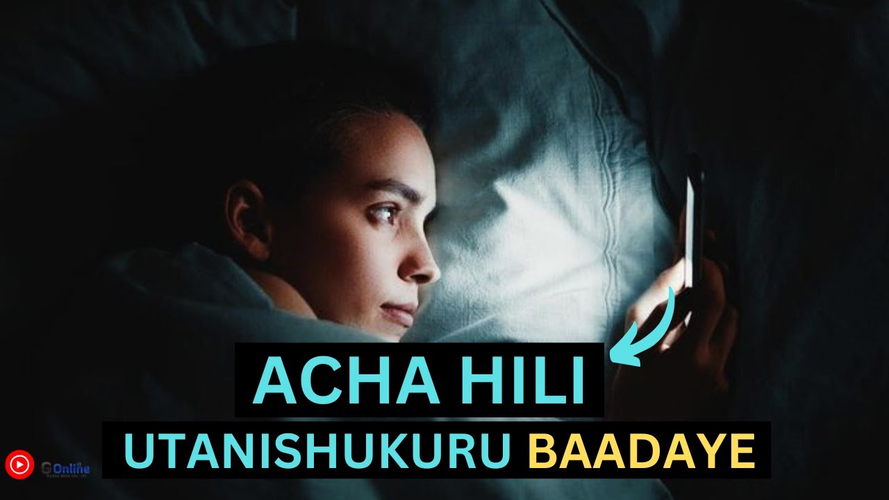 ⏳ Acha Hili! Utanishukuru Baadaye