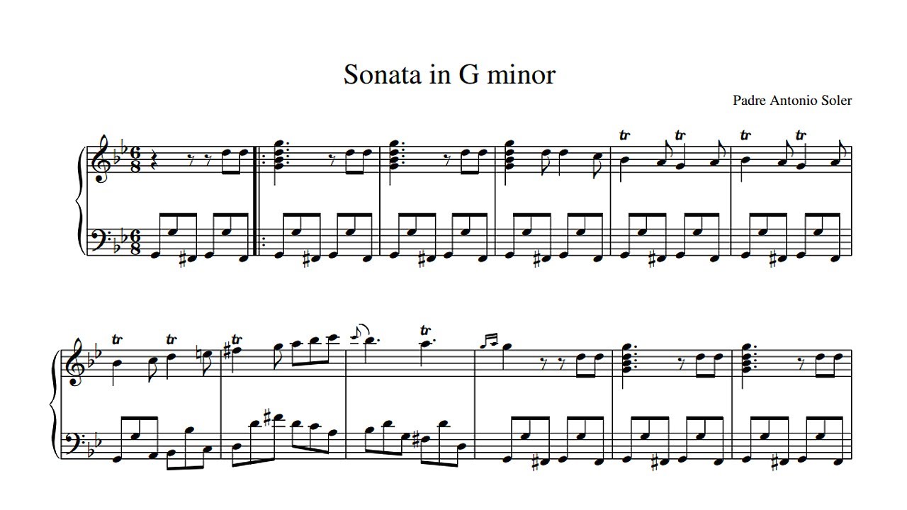 Soler: Sonata in G minor R 377 - Fernando Valenti, 1971 - Desmar DSM 1001