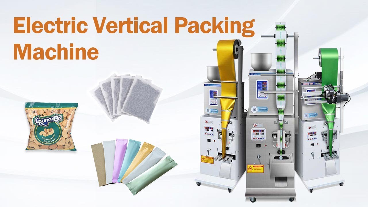 Electric Vertical Packing Machine | Suitable for Powder, Granules with Stick Bag, Side Seal Bag