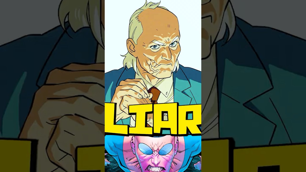Mark Finds Out the TRUTH About Cecil... | Invincible Season 4 CONQUEST #shorts #comics #invincible