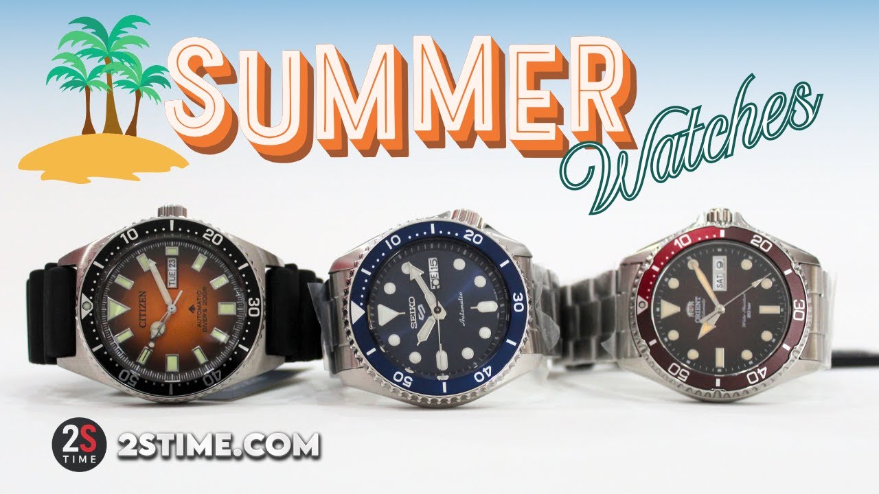 Top 3 Summer Watches You Need in 2025 🌞⛱️