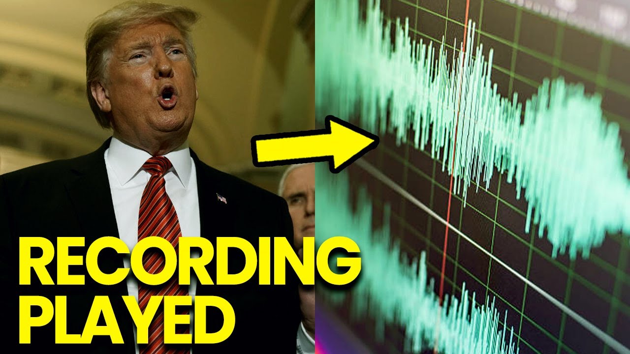 Trump FURIOUS After COURTROOM GASPS at RECORDING