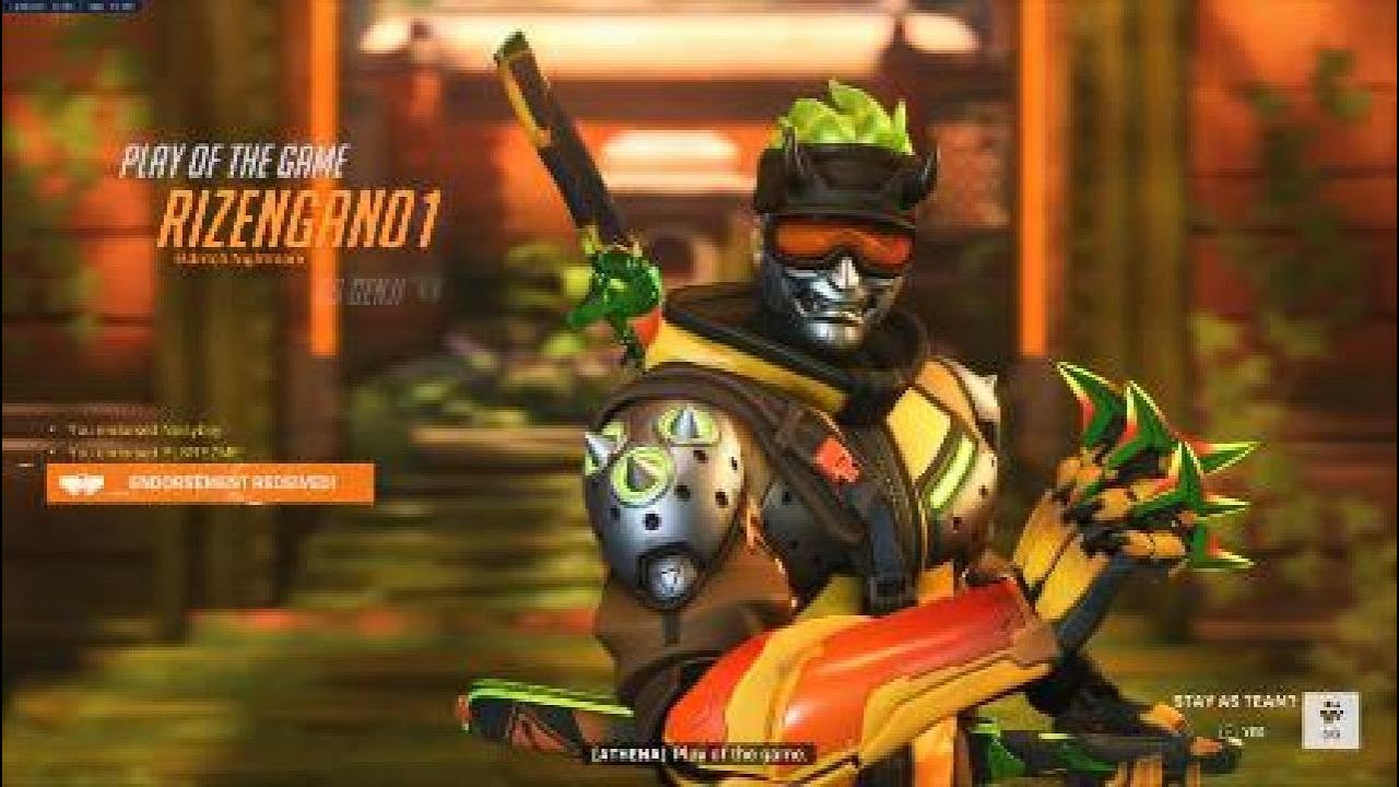 First Game with Junker Genji Skin