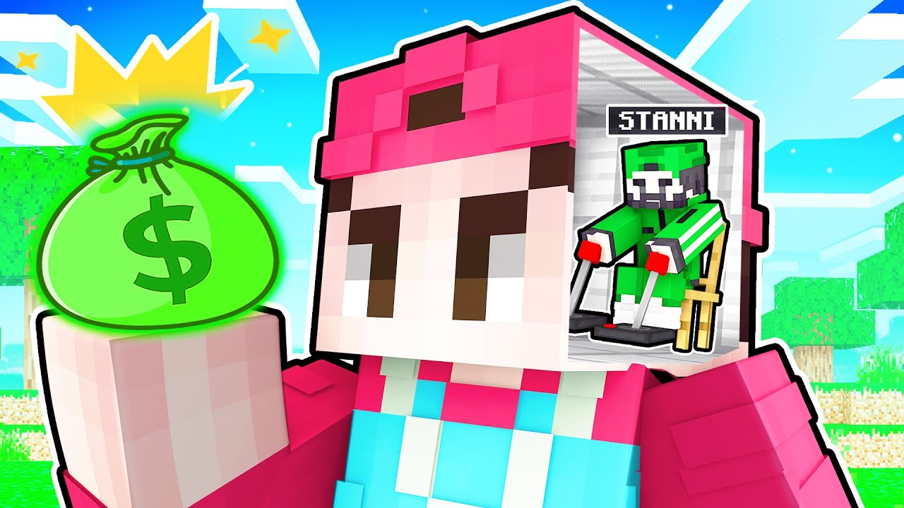 ich kontrolliere 24 STUNDEN YOUTUBER in MInecraft!