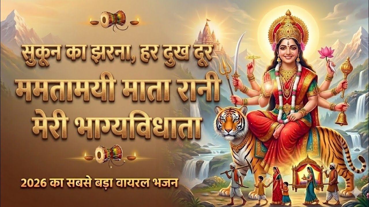 Jag Mata Meri Bhagya Vidhata | Jai Ambe Gauri | Emotional Bhakti Song 2026 | Original Mata Bhajan