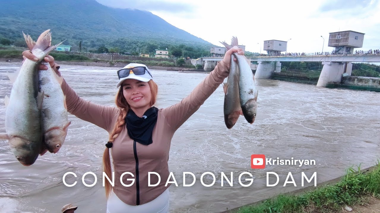 MAHIWAGANG ILOG ng ARAYAT SAGANA sa ISDA CONG DADONG DAM FREE FISHING SPOT FOR SILVER CARP