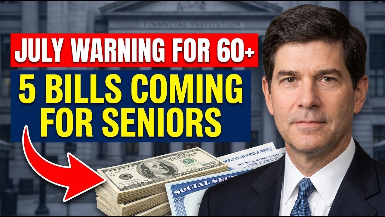 ⚠️ JULY WARNING FOR 60+  5 BILLS YOU HAVE TO PAY THIS MONTH Or Pay The Price