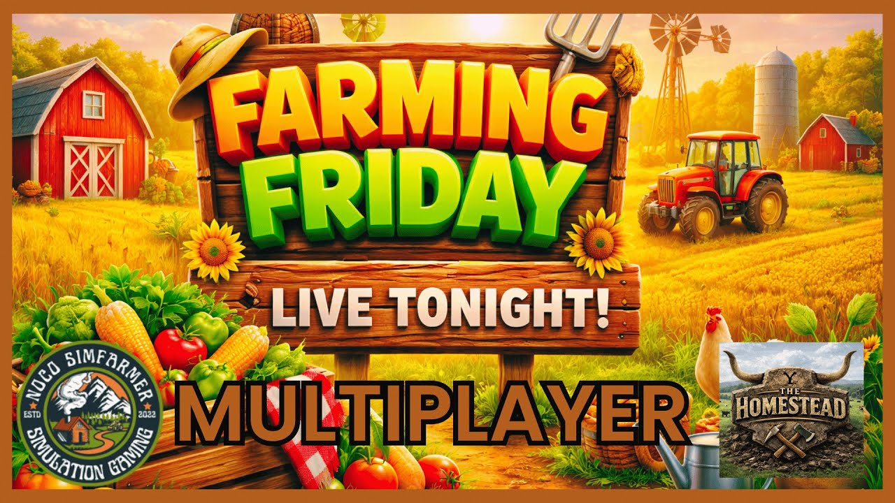 FS25 Multiplayer Farming!! - Friday Night Farming 02/06/2026