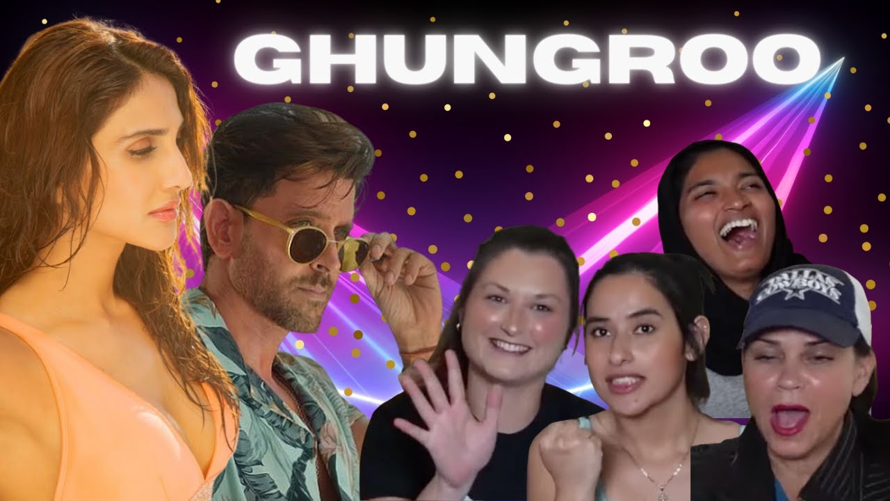 Americans' react to Ghungroo | WAR | Hrithik Roshan, Vaani Kapoor | Arijit Singh, Shilpa |
