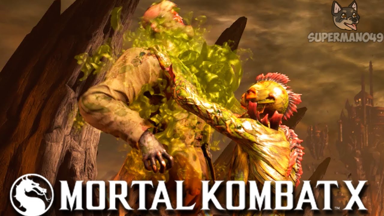 RAGE QUITTER Cant Handle Reptile! - Mortal Kombat X: 