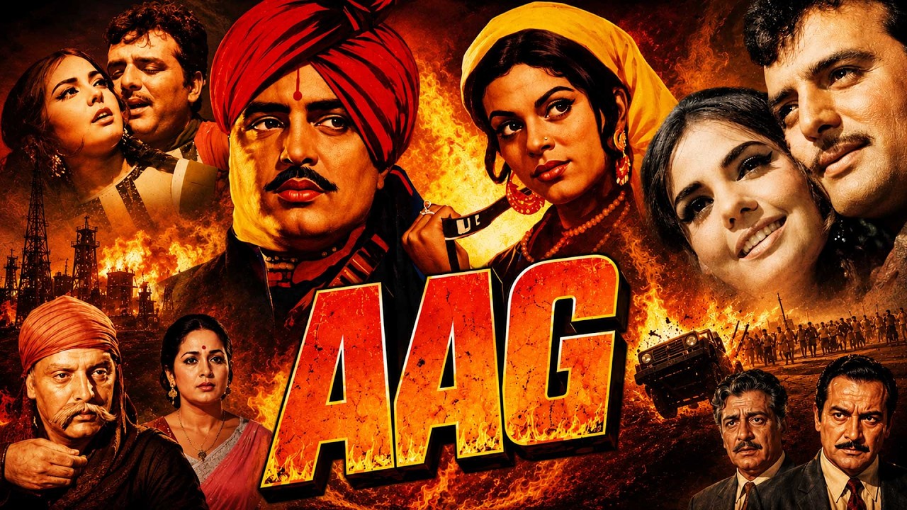 Aag (1967) 4K Full Hindi Movie | Feroz Khan, Mumtaz, Aruna Irani, Madan Puri | Superhit Action Drama