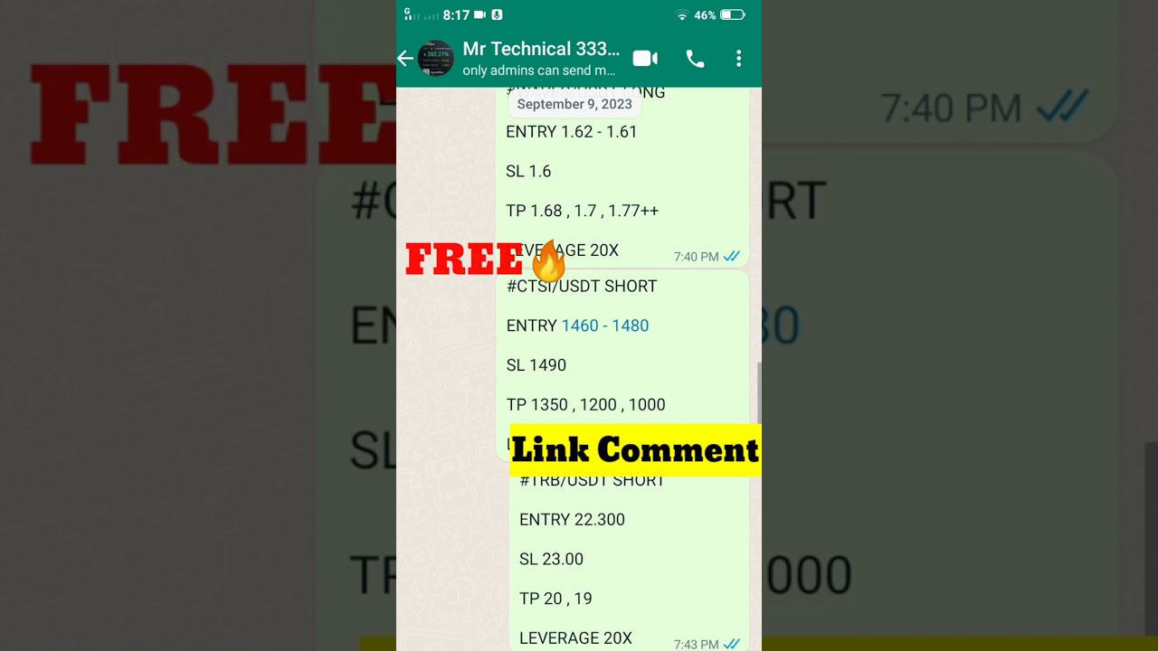 Join Our Free Crypto Signals Group #short #free_signals #crypto