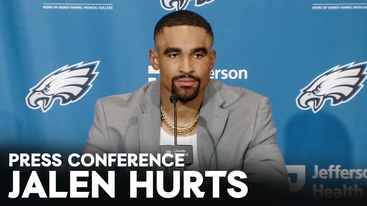 Postgame Press Conference: Jalen Hurts | Dallas Cowboys vs Philadelphia Eagles