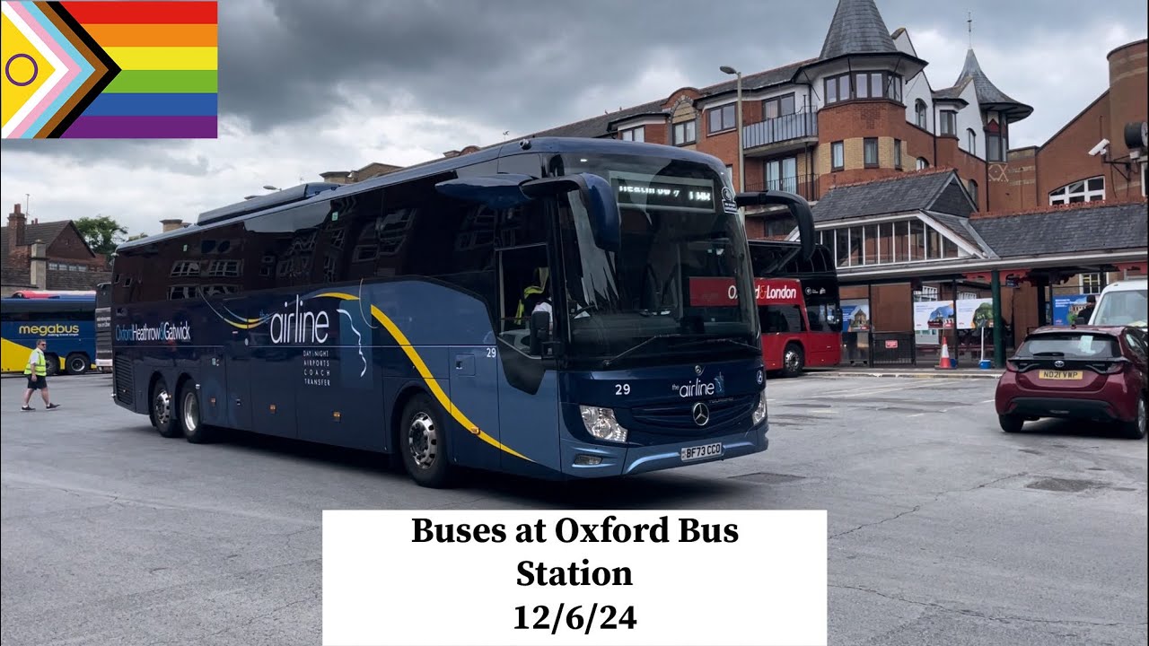 Buses at Oxford Bus Station 12/6/24 🟢