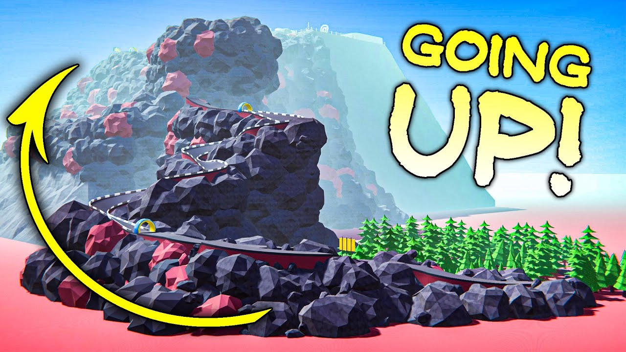 My FRIENDS Got SO MAD at My UPHILL Gravity Race! (Hillclimb Track)