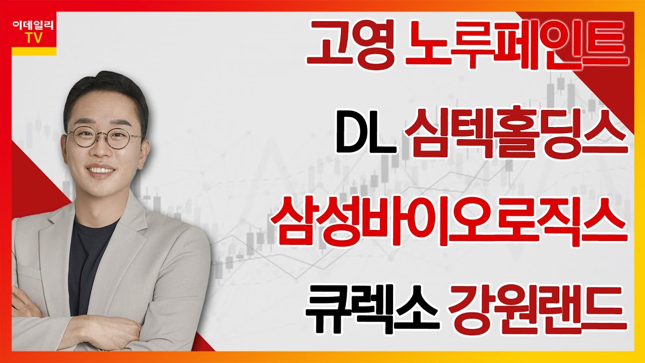 고영, 노루페인트, 심텍홀딩스, 삼성바이오로직스, DL, 큐렉소, 강원랜드_김현구의 주식 코치 1부 (20240224)