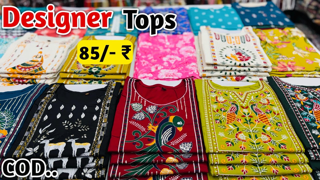 Designer Short Kurti Tops In Wholesale | Premium Short Kurtis In Wholesale | Cord Set Manufacturer