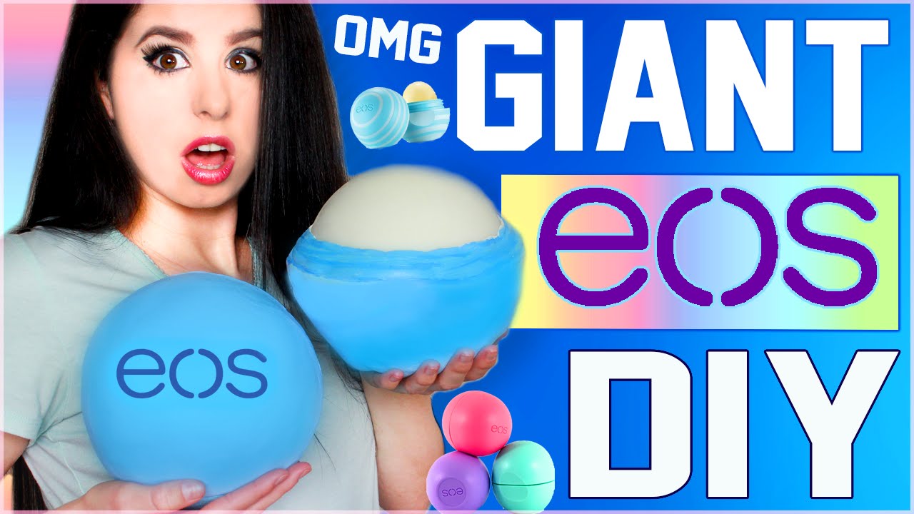 DIY GIANT EOS Lip Balm! | How To Make The BIGGEST EOS In The World! | GIGANTIC EOS! | Grande EOS!