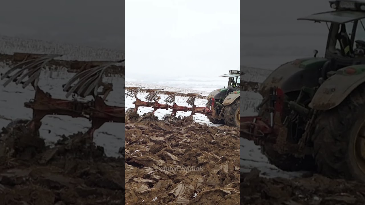 John Deere 6250R + P&ouml;ttinger Servo 35 Plowing / Orba / Orka / Labour / Pfl&uuml;gen / Плуг / Aratro