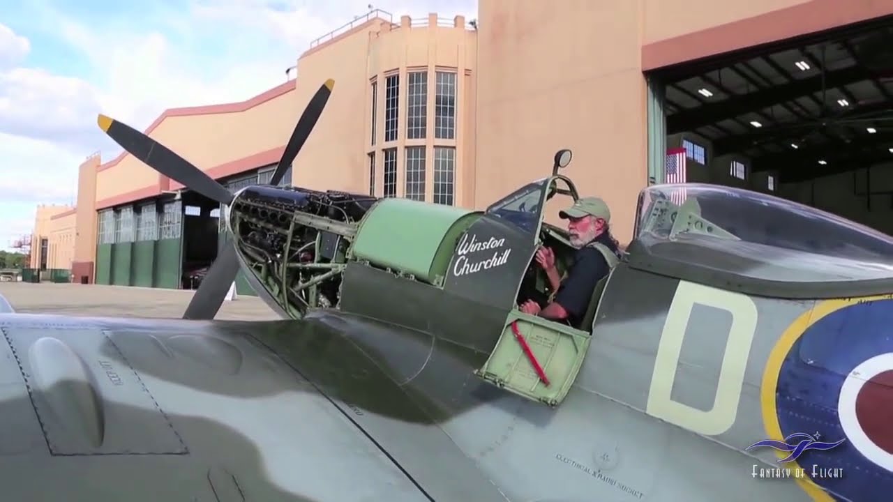 Supermarine Spitfire - Start & Taxi