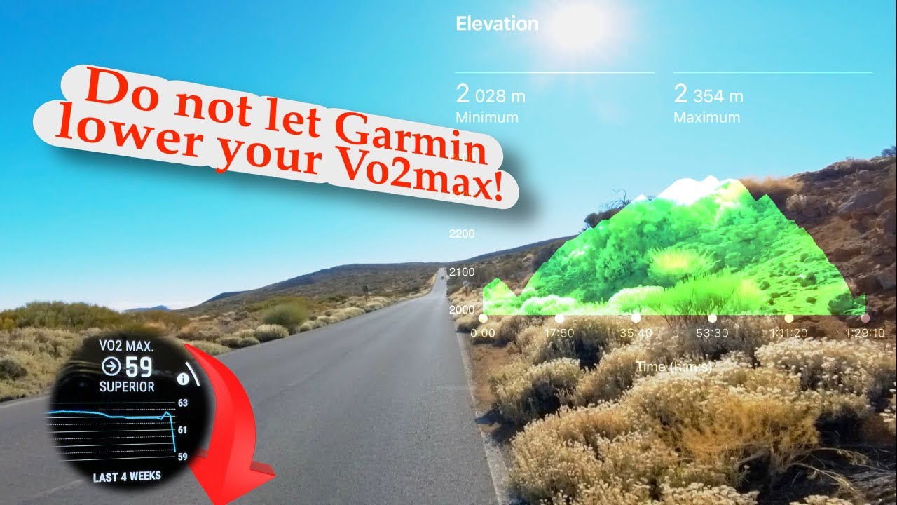 Running Uphill or at Altitude? Garmin would downgrade your VO2Max!