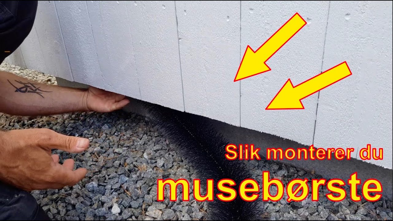 Musebørste - slik monterer du musebørsten