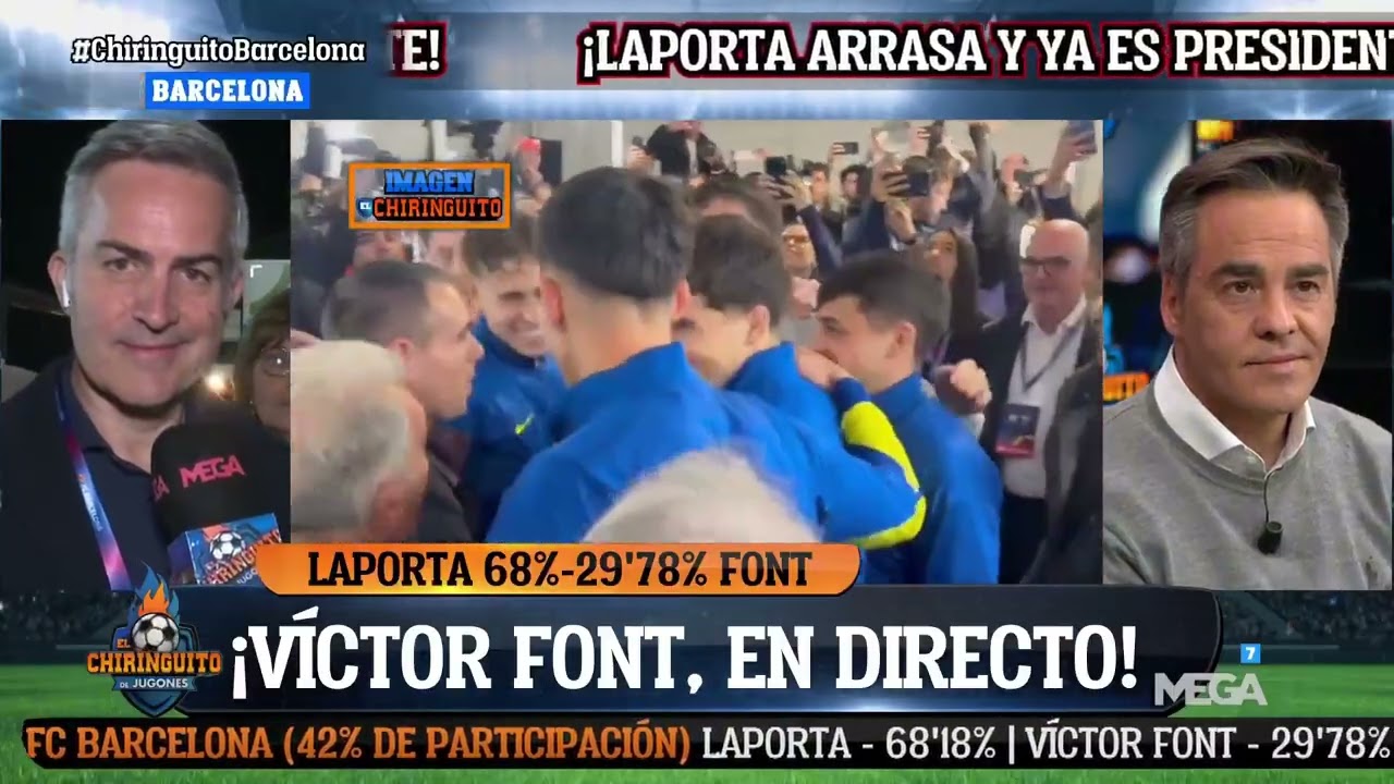🗣️🚨 VÍCTOR FONT, EN DIRECTO, TRAS SU DERROTA EN LAS ELECCIONES