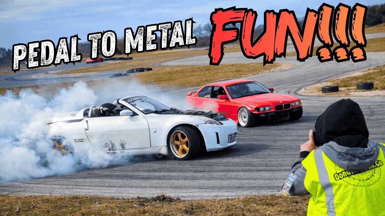 🔥 Tire Smoke Takeover in 4K! No Good Drifting 👎 at Salem Motorsports Park