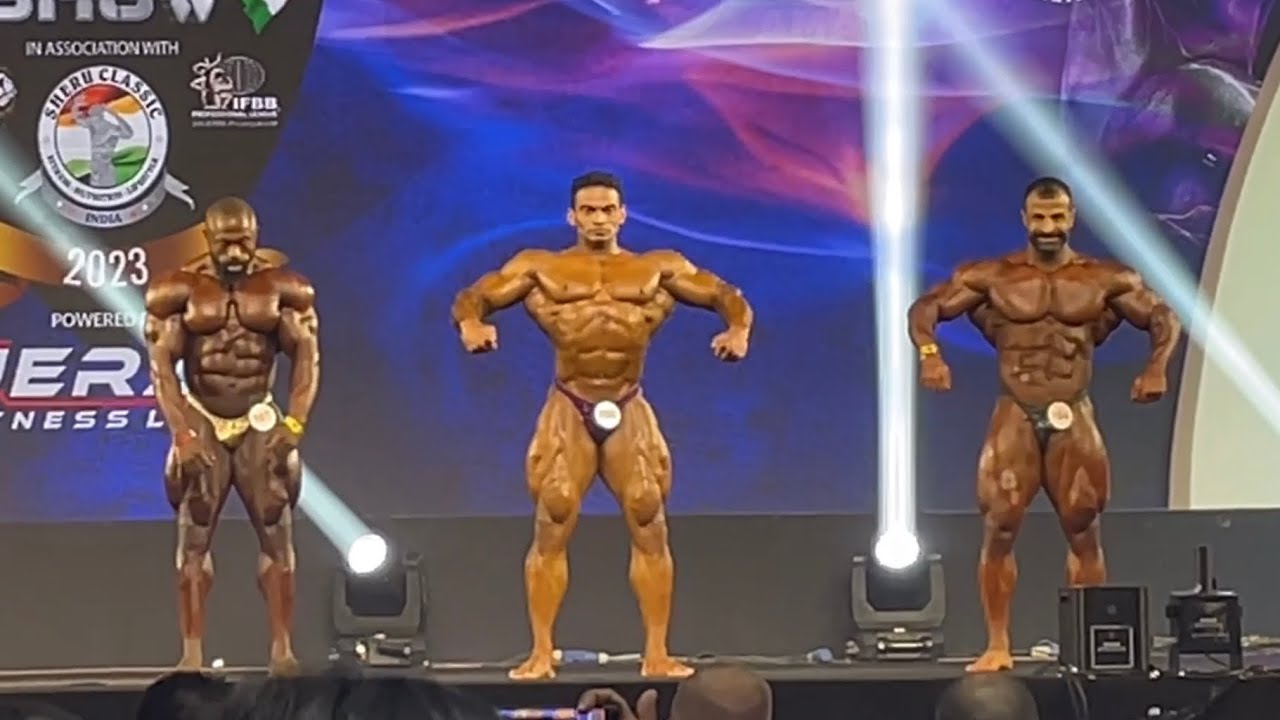 Sunit Jadhav Final Comparison Pre Judging Bharat Pro Show Mumbai 2023 | IHFF Sheru Classic